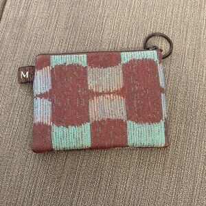 Maruca Patterned Fabric Coin Pouch
